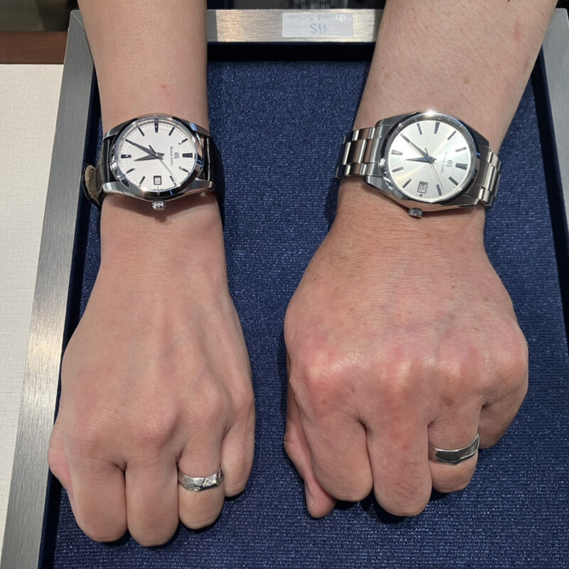 グランドセイコーのペアウォッチ